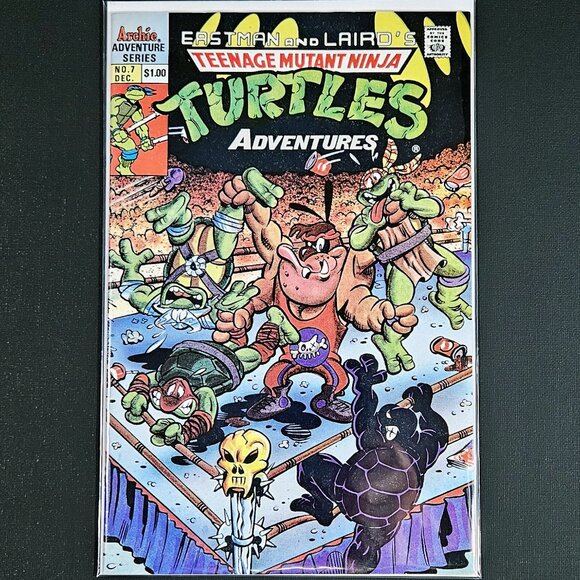 Teenage Mutant Ninja Turtles Adventures #7 Vol. 2 🔑 issue (1989) - Picture 1 of 7